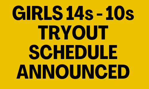Tryout Schedules Announced (1)
